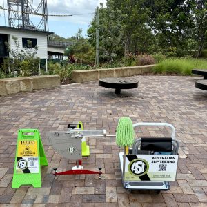 Footpath testing in Wardell, NSW