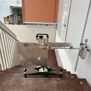 NCC pendulum slip test on stair treads