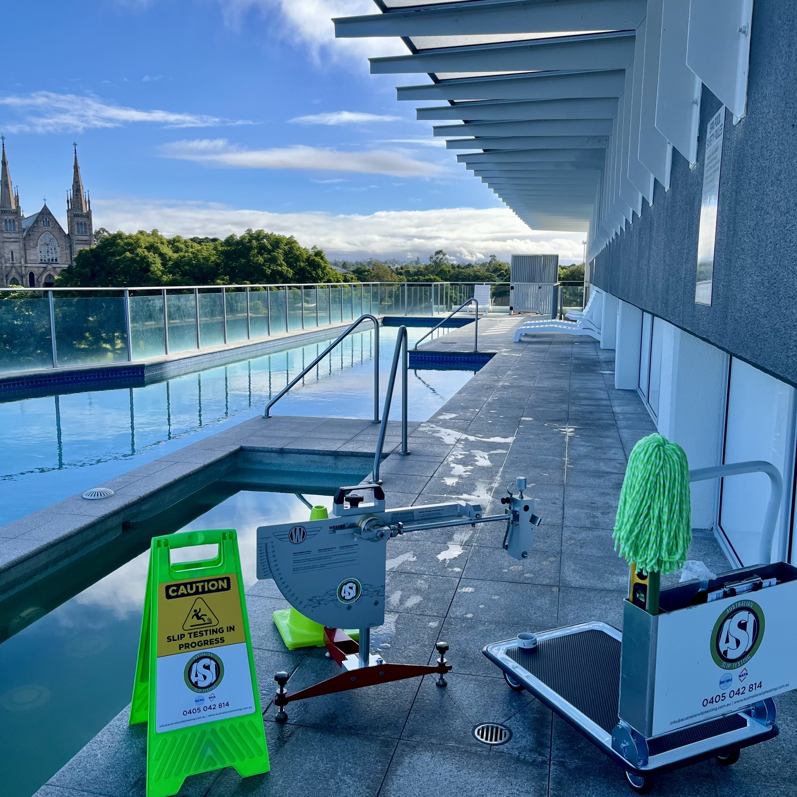 Pedestrian Slip Resistance Testing in Ipswich, QLD