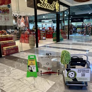 Canberra retail centre slip testing