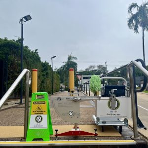 Pendulum test in Townsville City