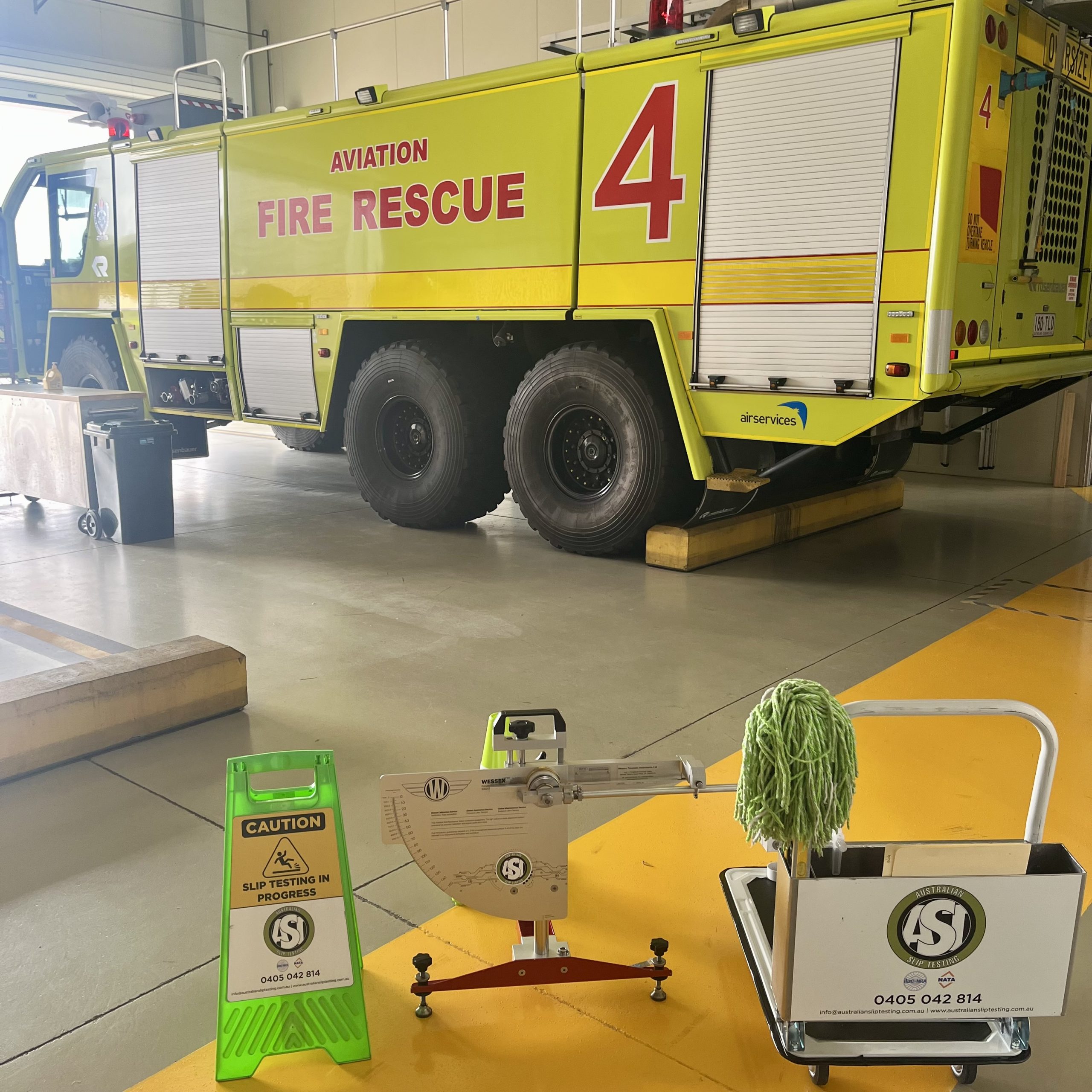 Slip Resistance Testing for Airports and Aviation Facilities