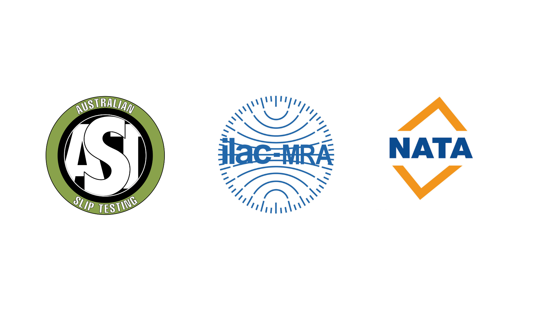 AST ILAC NATA Logos